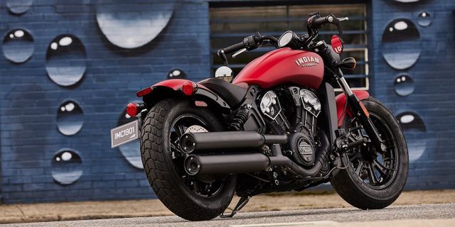 Indian Scout Bobber Ruby MY23