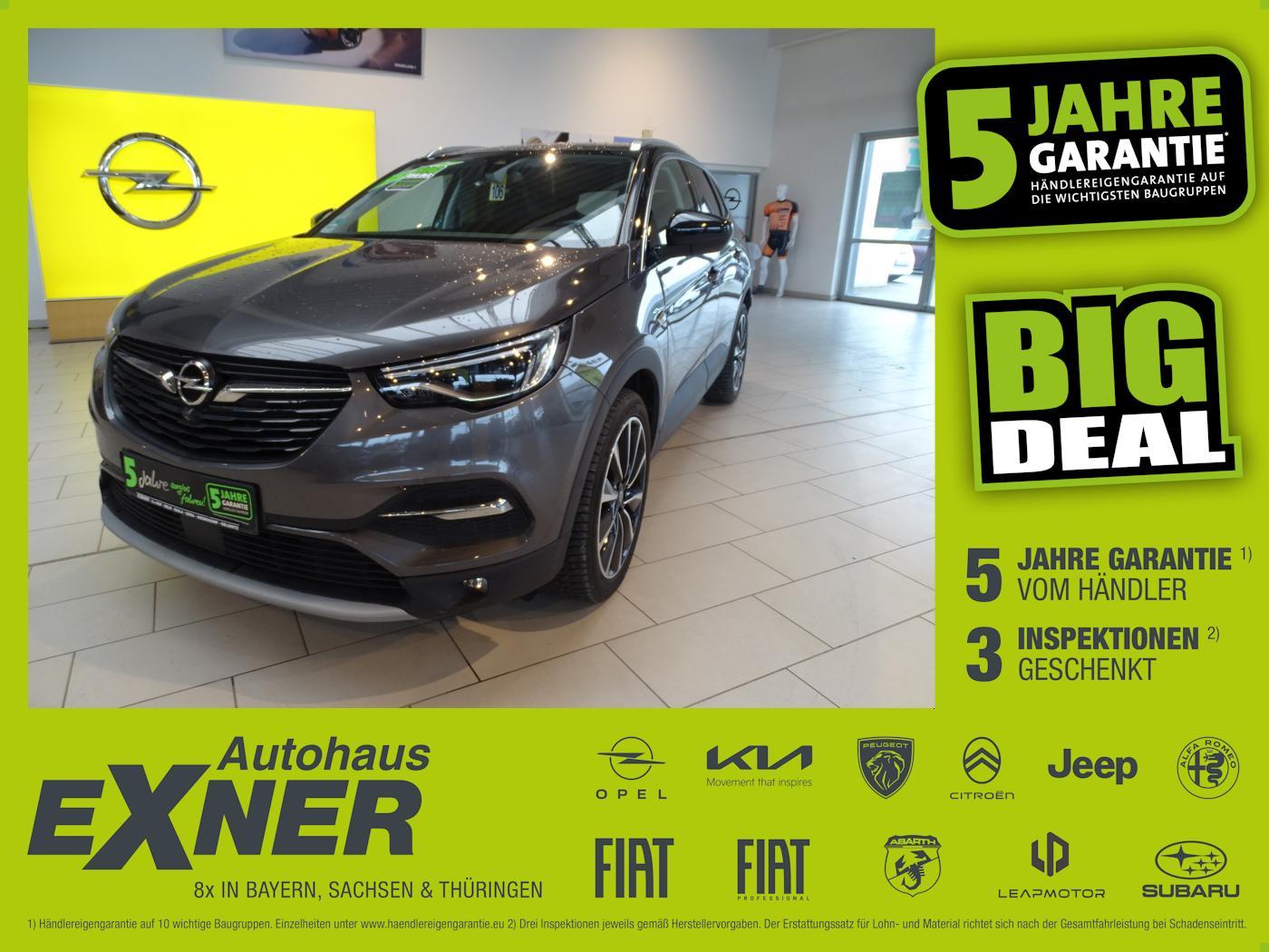 Opel Grandland X 1.2 Turbo ULTIMATE NAVI, LED, Leder