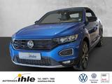 Volkswagen T-Roc Cabriolet 1,5 TSI Black Style 19''+SITZHZG - : Blau, mit Apple Carplay, Cabrio