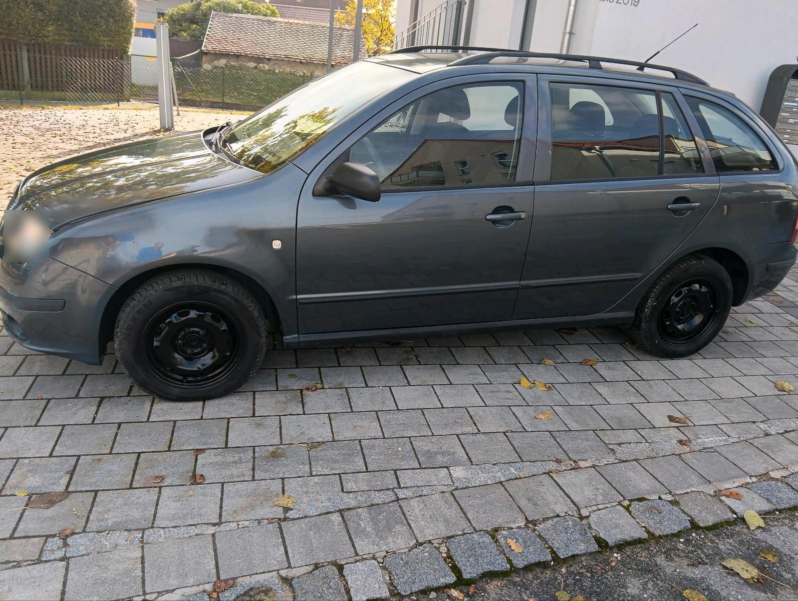 Skoda Fabia 2008 — rear view