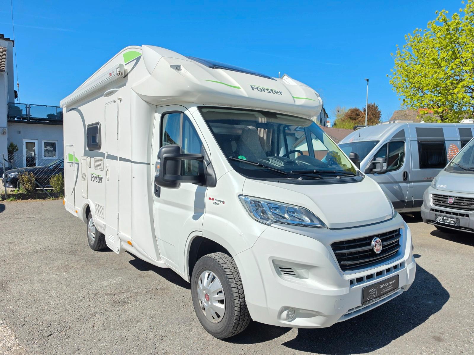 Forster T637HB*FIAT*1HAND*SOLAR*SAT*FESTBETT*HUBBETT*RFK