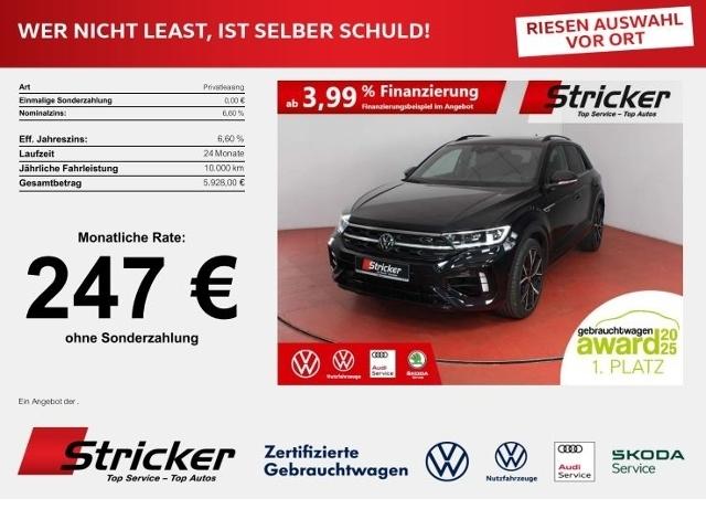 Volkswagen T-ROC R 2.0TSI 247,-ohne Anzahlung Akrapovic Pan