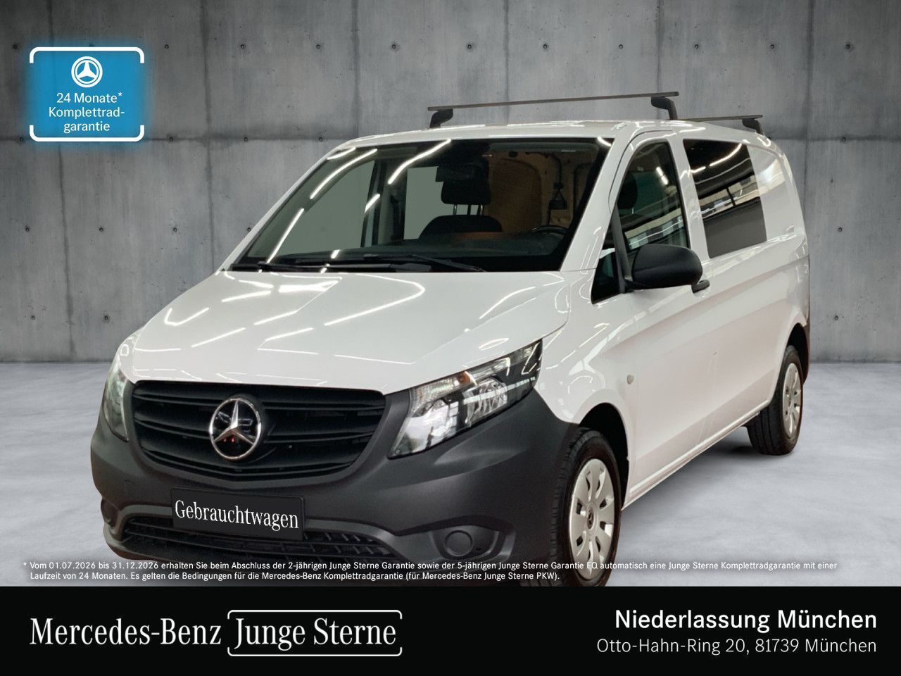Mercedes-Benz Vito 114 CDI KA Kompakt AHK+9G+Klima+Kamera+Navi