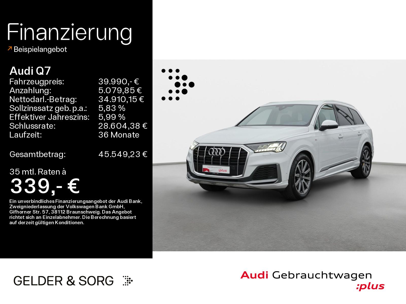 Audi Q755 TFSI qu. S line Air AHK Matrix HuD Virtual