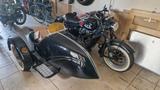 Kawasaki W650 mit Beiwagen  - Motorrad mit Beiwagen