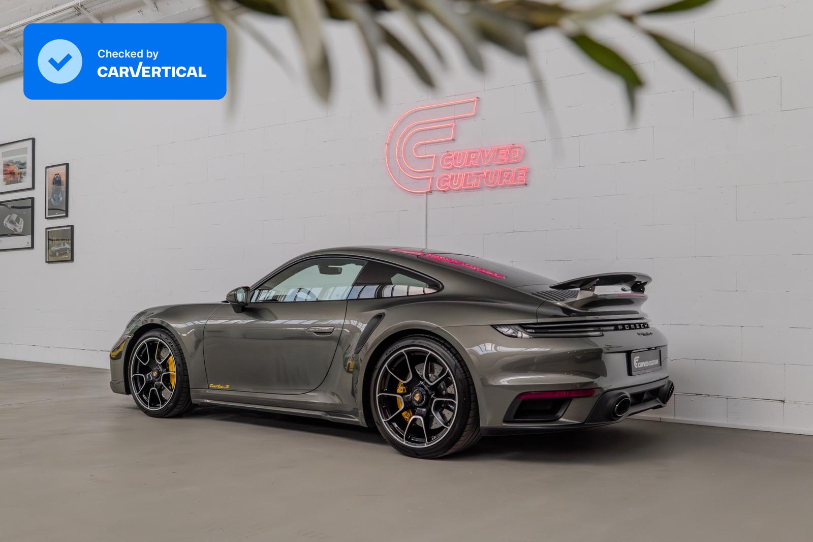 Porsche 992 Turbo S I Erstlack/Foliert I APPROVED I Matr