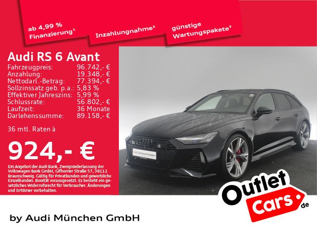 Audi RS6 Avant tiptr. Dynamik+/SportAbg/Keramik/B&O/H