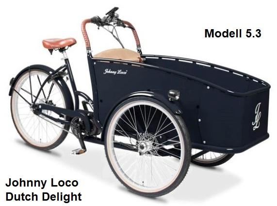 Johnny Loco eCargo Cruiser 5.3 Dutch Delight