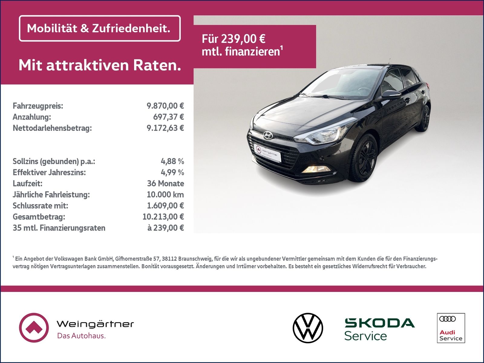 i20 1.2 Passion, Sitzheizung, Klima, ZV, Nebel,