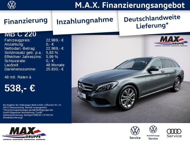 Mercedes-Benz C 220 d T BlueTEC Avantgarde LED+NAVI+AHK+SHZ+