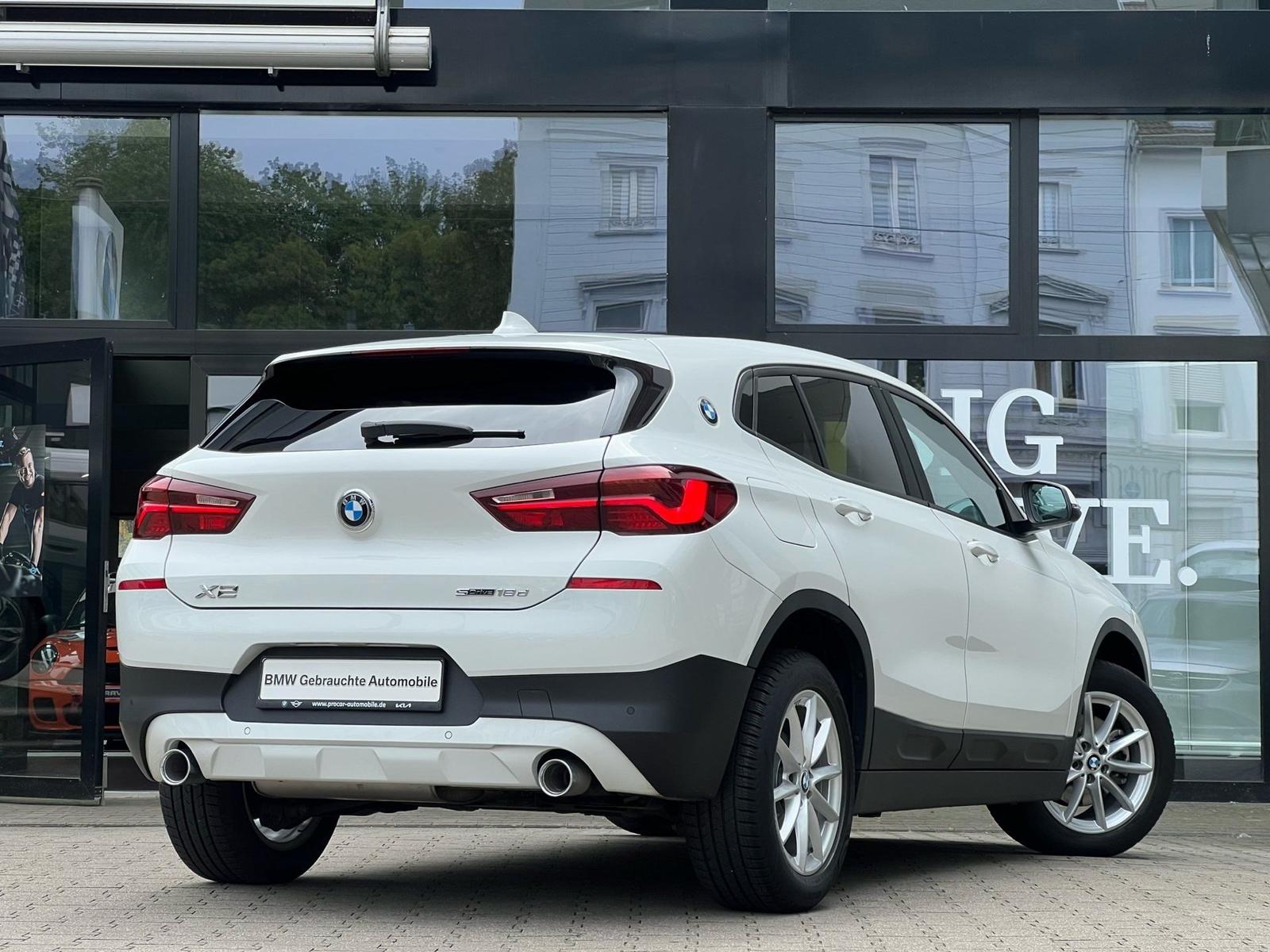 BMW X2 sDrive18d Navi Aut. LED Parkass. DAB PDC Shz