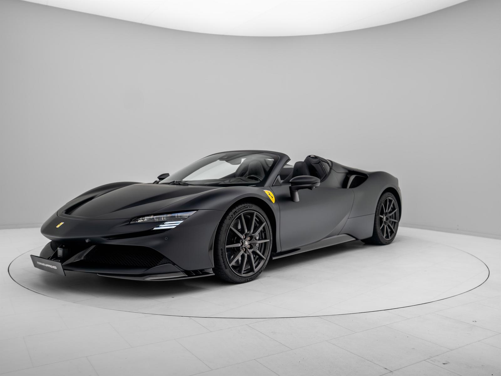 Ferrari SF90 Spider NERO OPACO - FERRARI HAMBURG