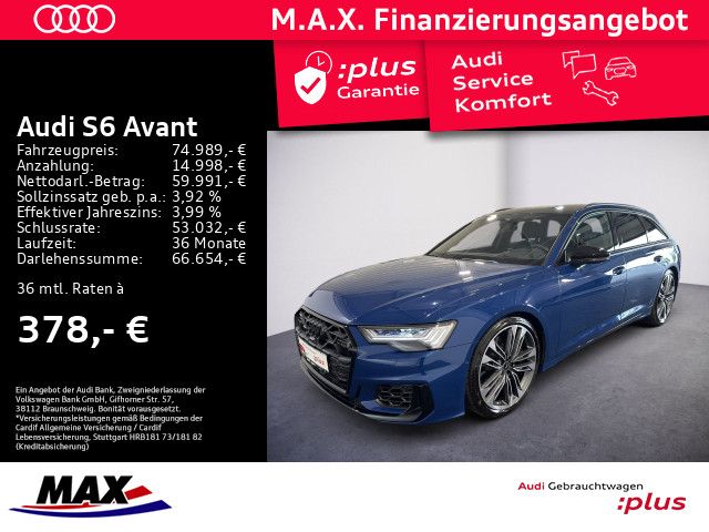 S6 Avant TDI +HD-MATRIX+LUFT+AHK+PANO+NAVI+HUD+