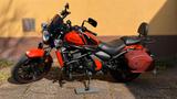 Kawasaki Vulcan S magmarot + viel Zubehör - CHOPPER VON 501 BIS 750 CCM