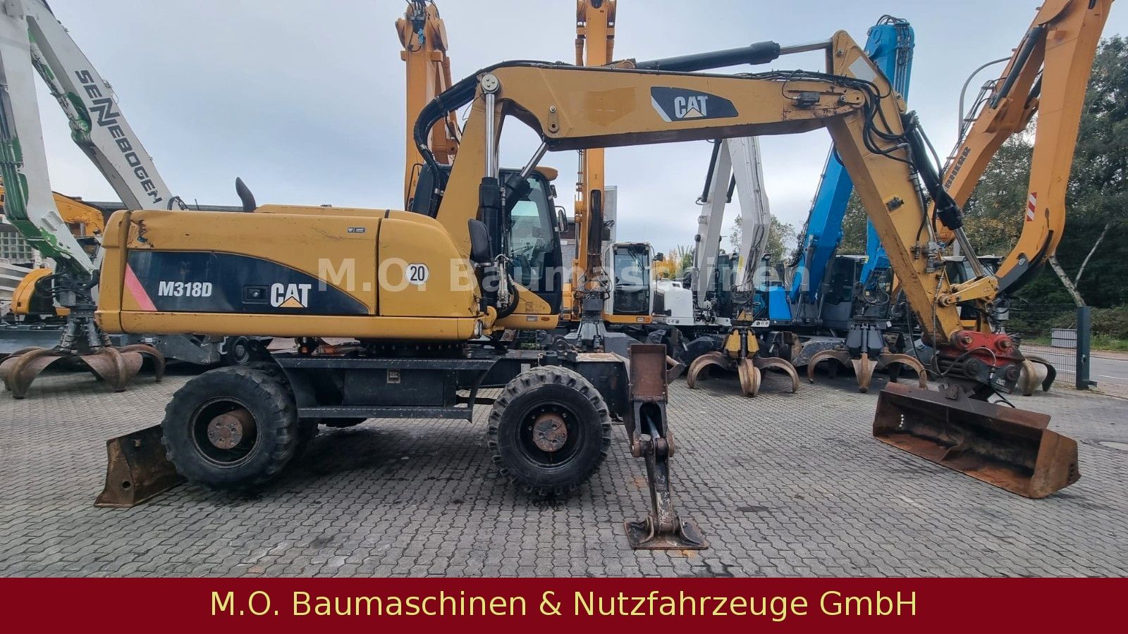 Fahrzeugabbildung CAT M 318 D  / SW /Hammerline / VSA / AC /