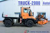 Unimog U 400 4 x 4 Mulag Teleskopausleger + Zapfwelle - Gebraucht Arbeitsbühne Teleskop