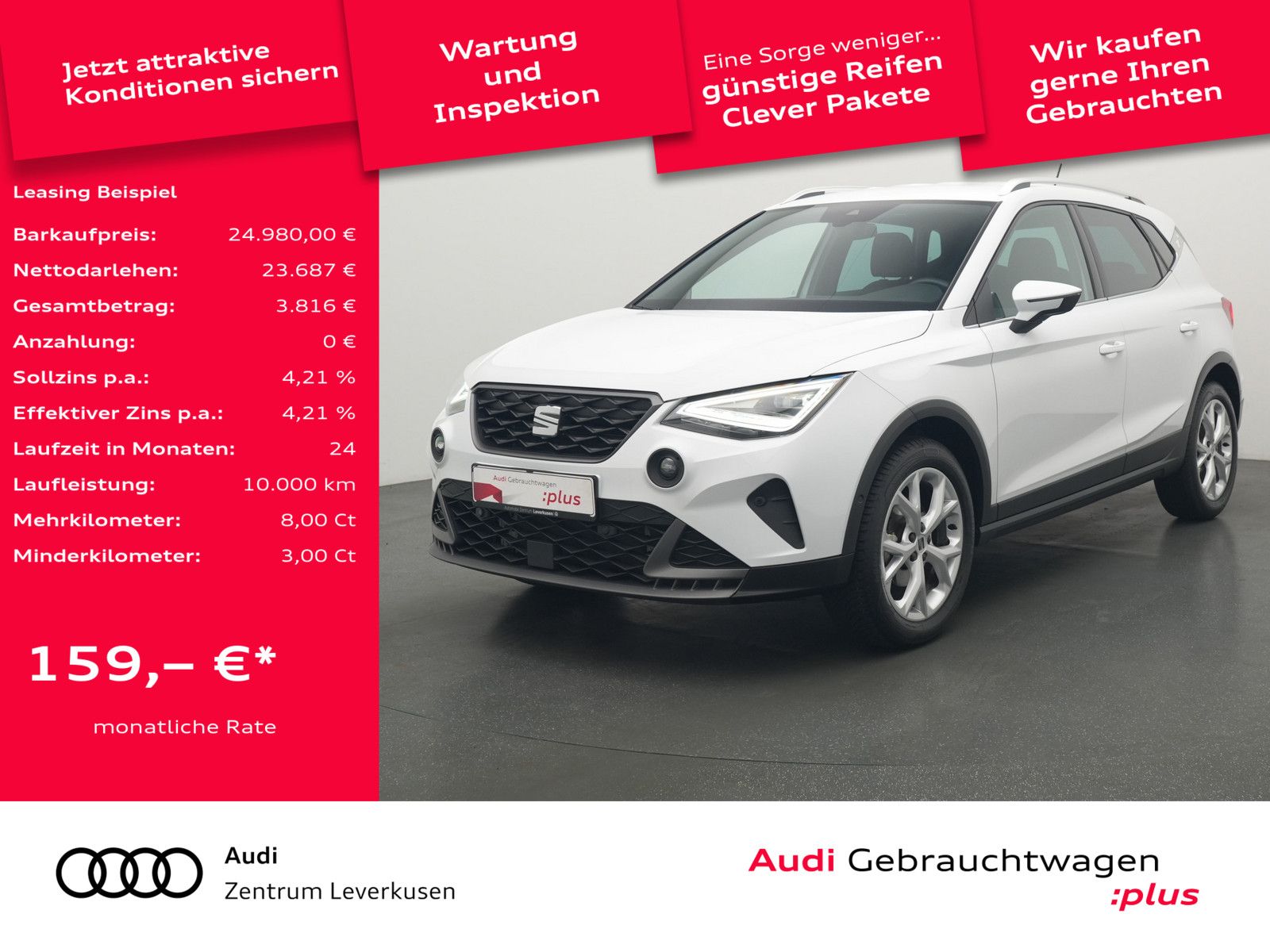 Seat Arona DSG VIRT LED KAM SHZ NAVI PDC