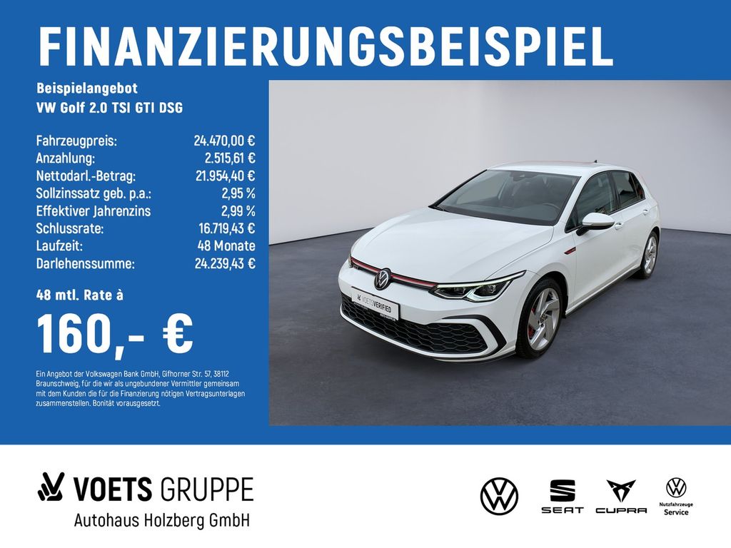 Golf 2.0 TSI GTI DSG ACC+LED+SHZ