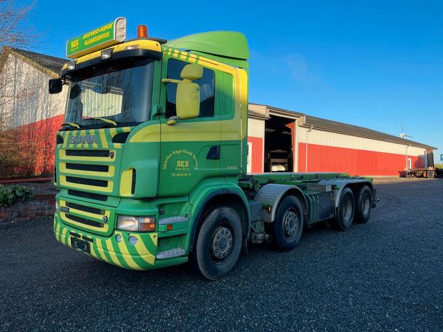 Scania R500 8x4 Modell 2008 ,Seil-Abroll-KIPPER