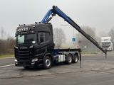 Scania R580 V8 HMF 3220-K4 Kran Funk 66 t
