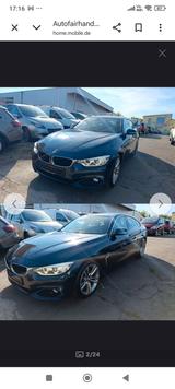 BMW 420 Baureihe 4 Gran Coupe 420 i Sport Line*NAVI* - blaue BMW 420