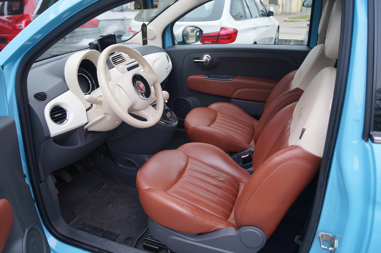 Fiat 500  TwinAir 0.9 S&S,63KW,Vintage 57,Leder...