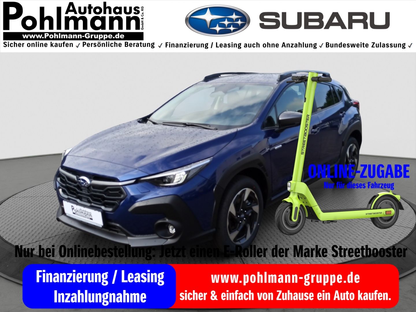 Subaru Crosstrek 2.0ie Comfort Allrad Navi LED Kurvenli