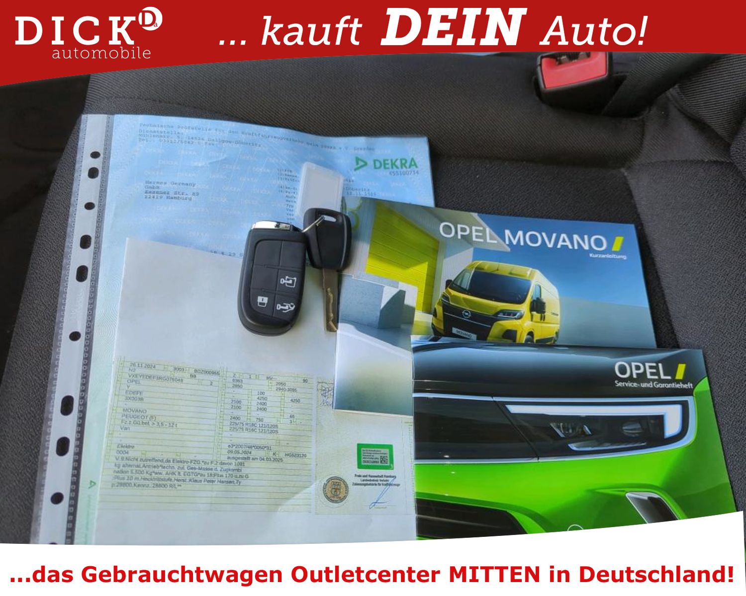 Fahrzeugabbildung Opel Movano Kasten H3 40 L4H3 110kWh NAVI/DAB/KLIMAA.