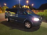 Volkswagen T5 Caravelle langer Radstand, 7 Sitzer, blau - Volkswagen: Radstand Caravelle Langer