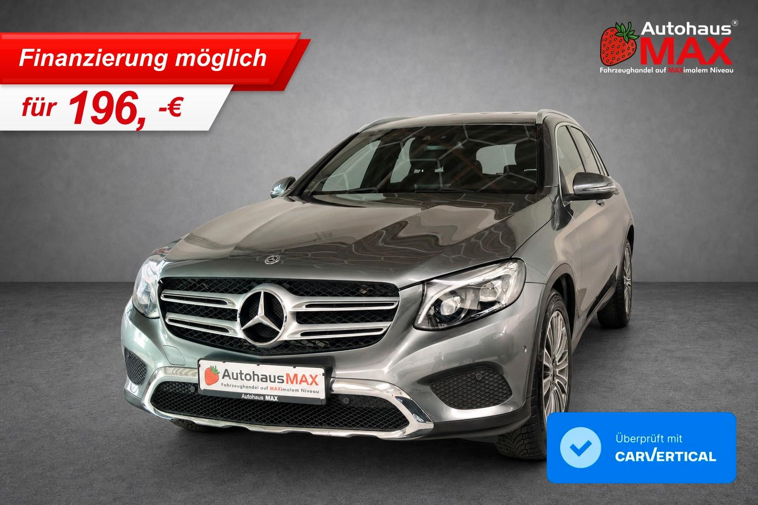 Mercedes-Benz GLC 220 d 4Matic~LED~Navi~TotW~Temp~SZH~AHK schw