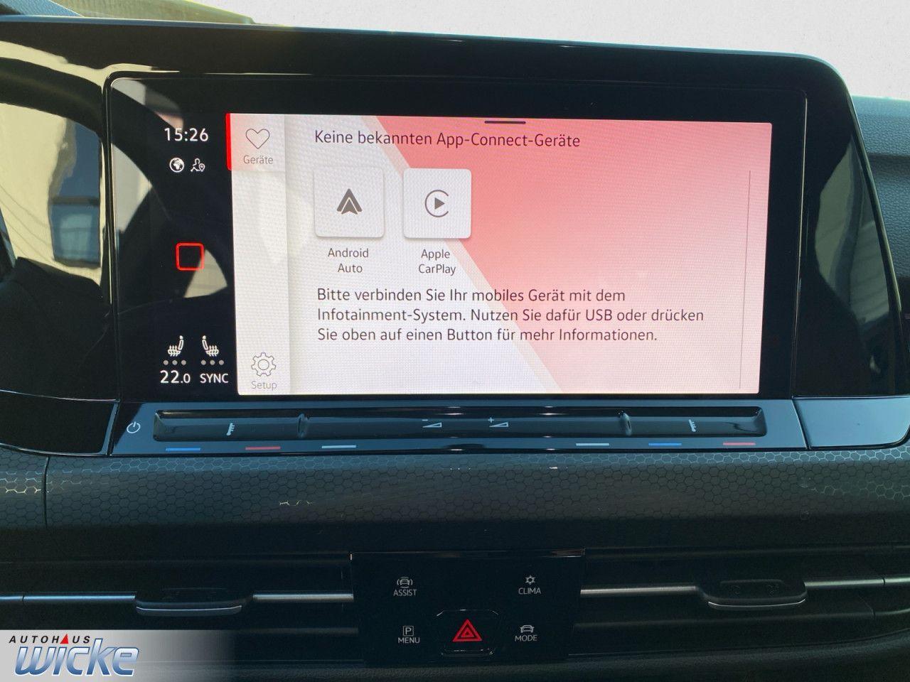 Volkswagen Golf 2.0 TSI GTI APP CONNECT KLIMA PDC LED, миниатюра 10