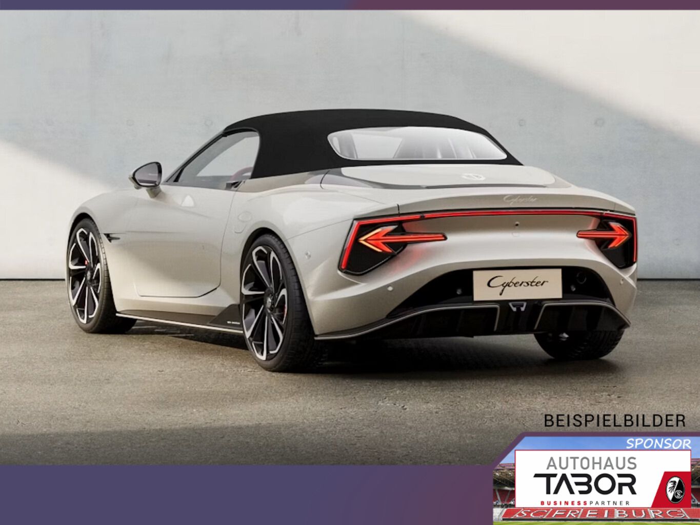 MG Cyberster XPower 77kWh AWD ACC Bose UVP-17%* imagem 2