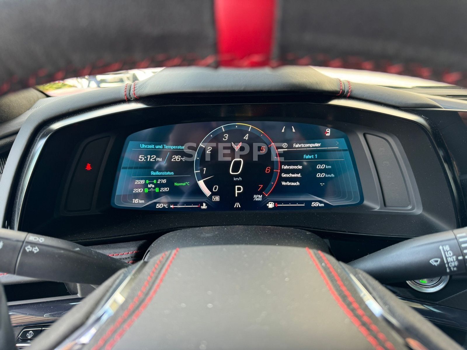 Corvette C8 Stingray 6,2 V8 3LT Europamodell STEPPE