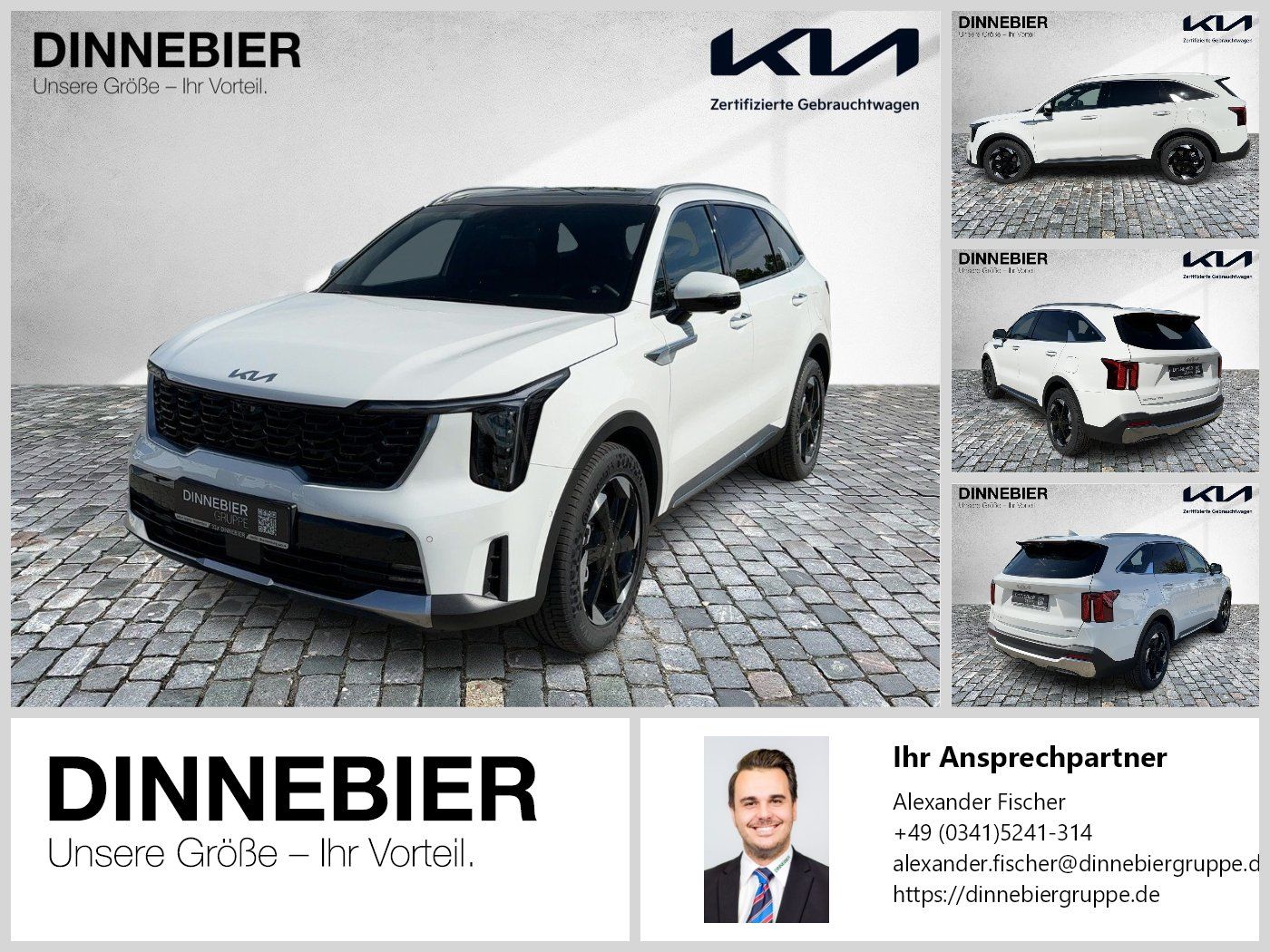 Kia Sorento Platinum 1.6T PHEV AWD+Glasdach+360°