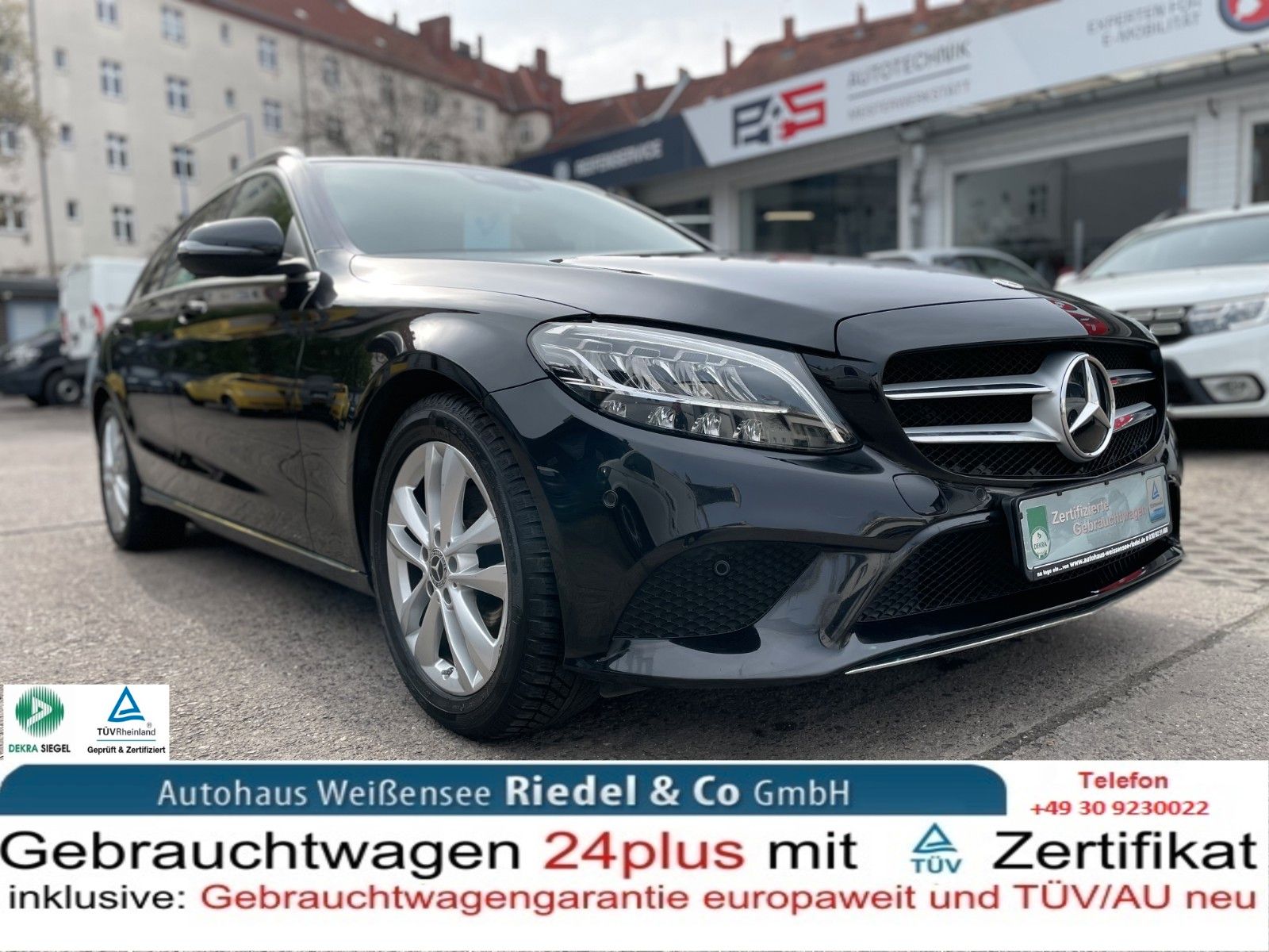 MERCEDES-BENZ C 180 T-Modell 9G-Tronic Vollleder LED Navi