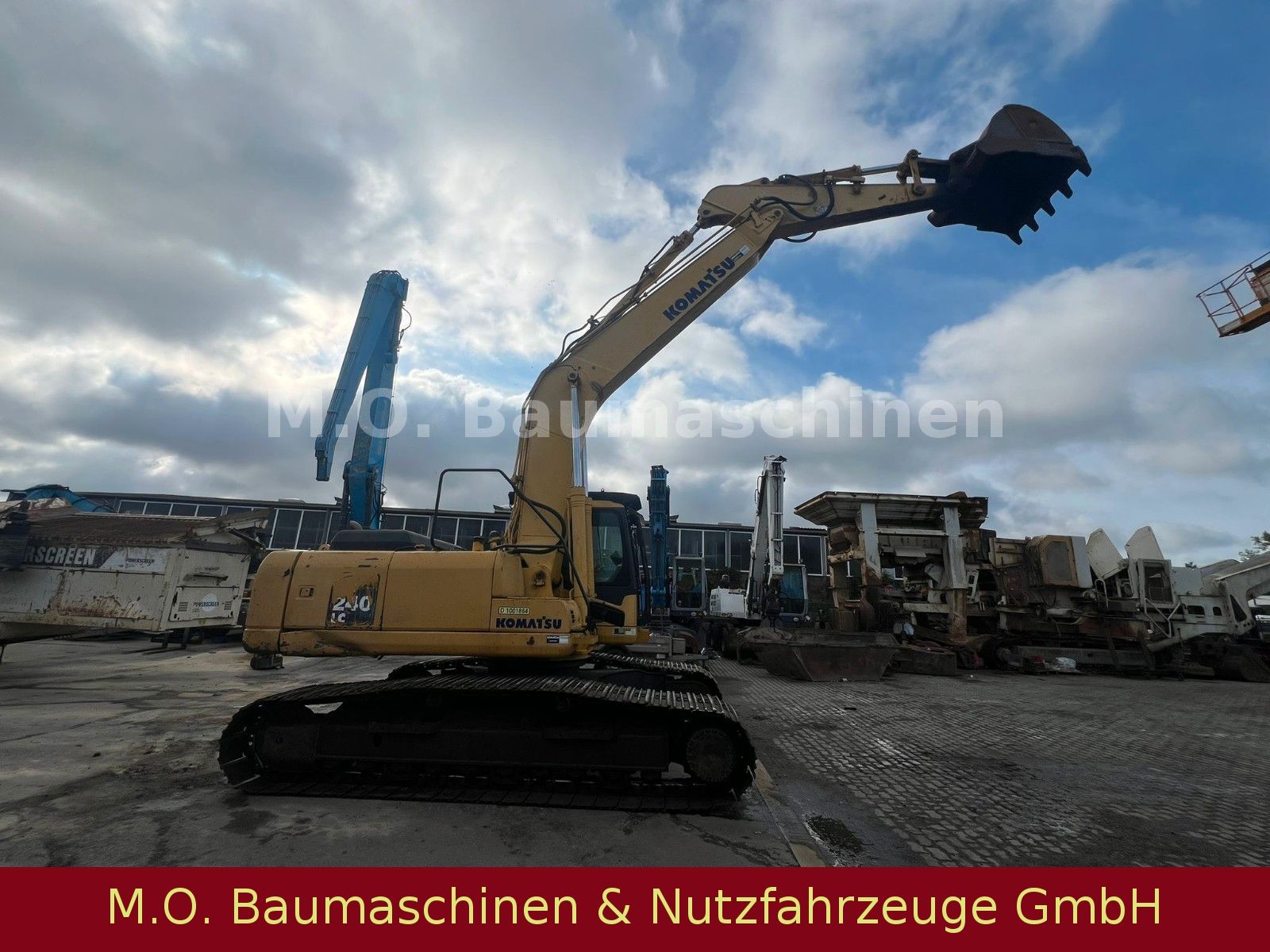 Fahrzeugabbildung Komatsu PC 240 LC-7K /Hammerleitung/ Neue Ketten