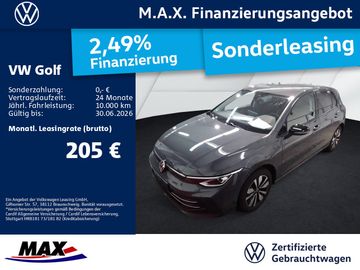 Volkswagen Leasingangebot: Volkswagen Golf VIII 1.5 eTSI DSG LIFE GOAL LED+KAMERA+AHK+