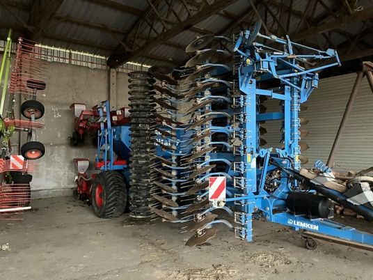 Lemken Solitair + Rubin + Accord Maislegemaschine