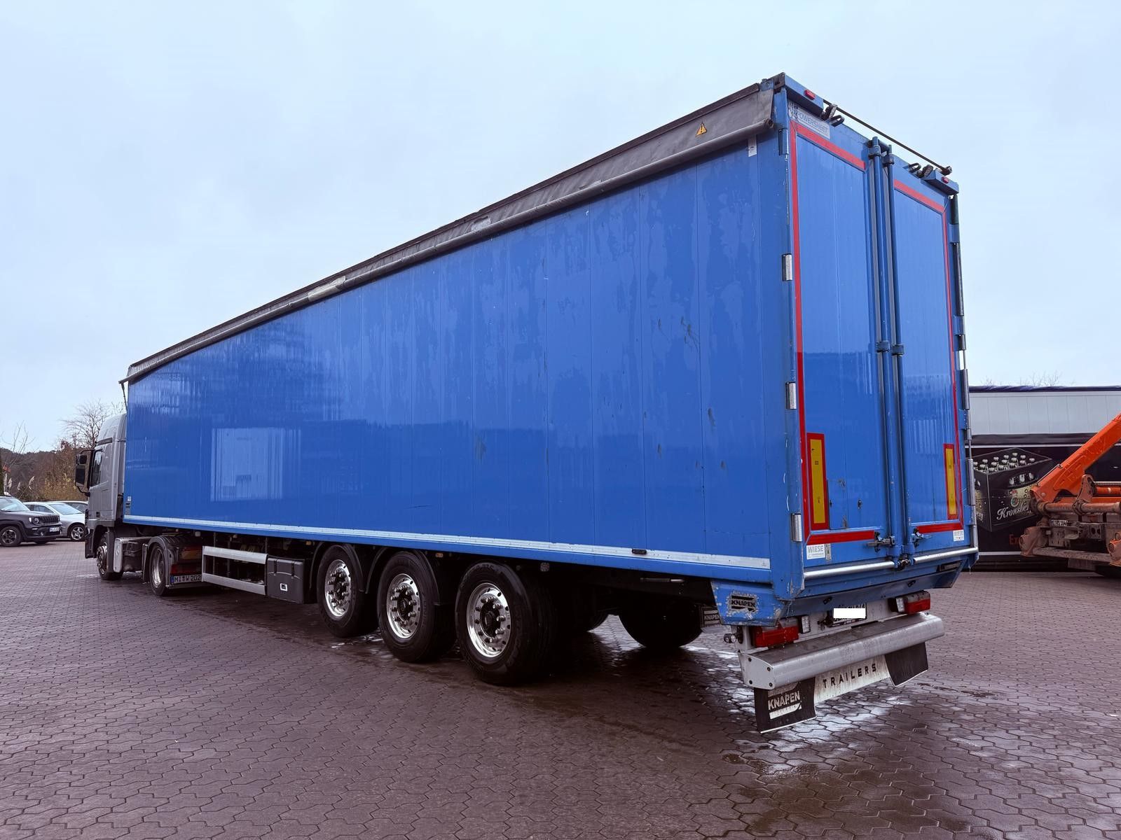 Fahrzeugabbildung Knapen K100 Schubboden 92m³  elektr. Verdeck 10mm Boden