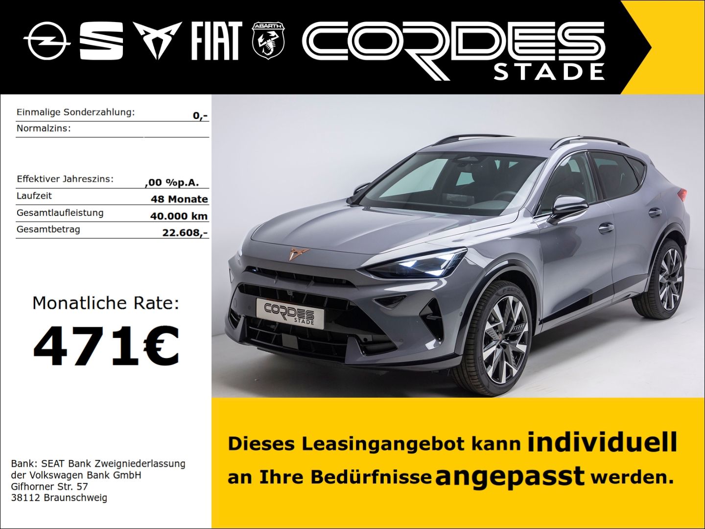 Cupra Formentor 2.0 TSI 4Drive Automatik AHK ACC Kamer