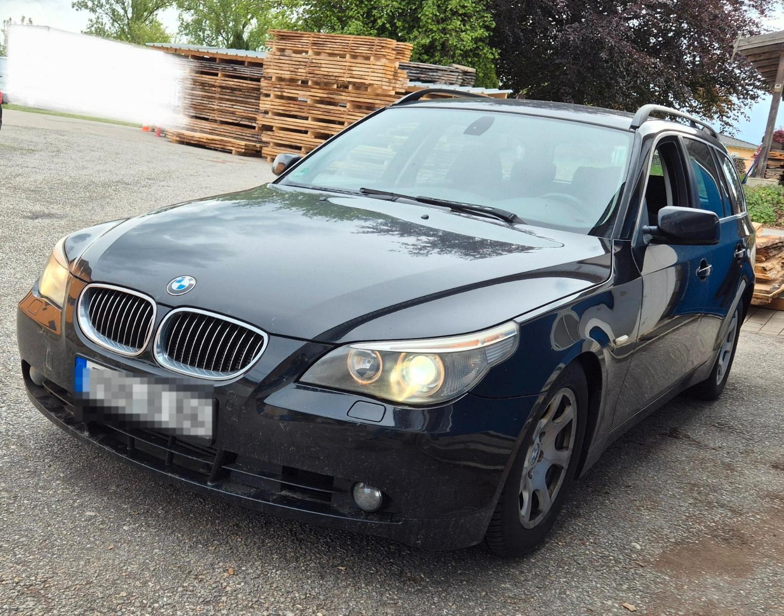 BMW 525 2006 — вигляд ззаду