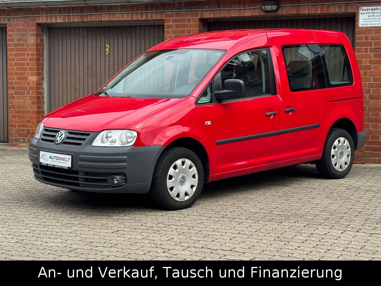 Volkswagen Caddy Life Team 7-Sitze,Klima,Allwetter,TÜV+Insp