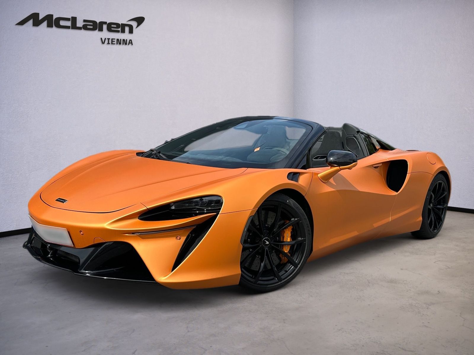 McLaren Artura Spider / Anthracite / B&W / Lift