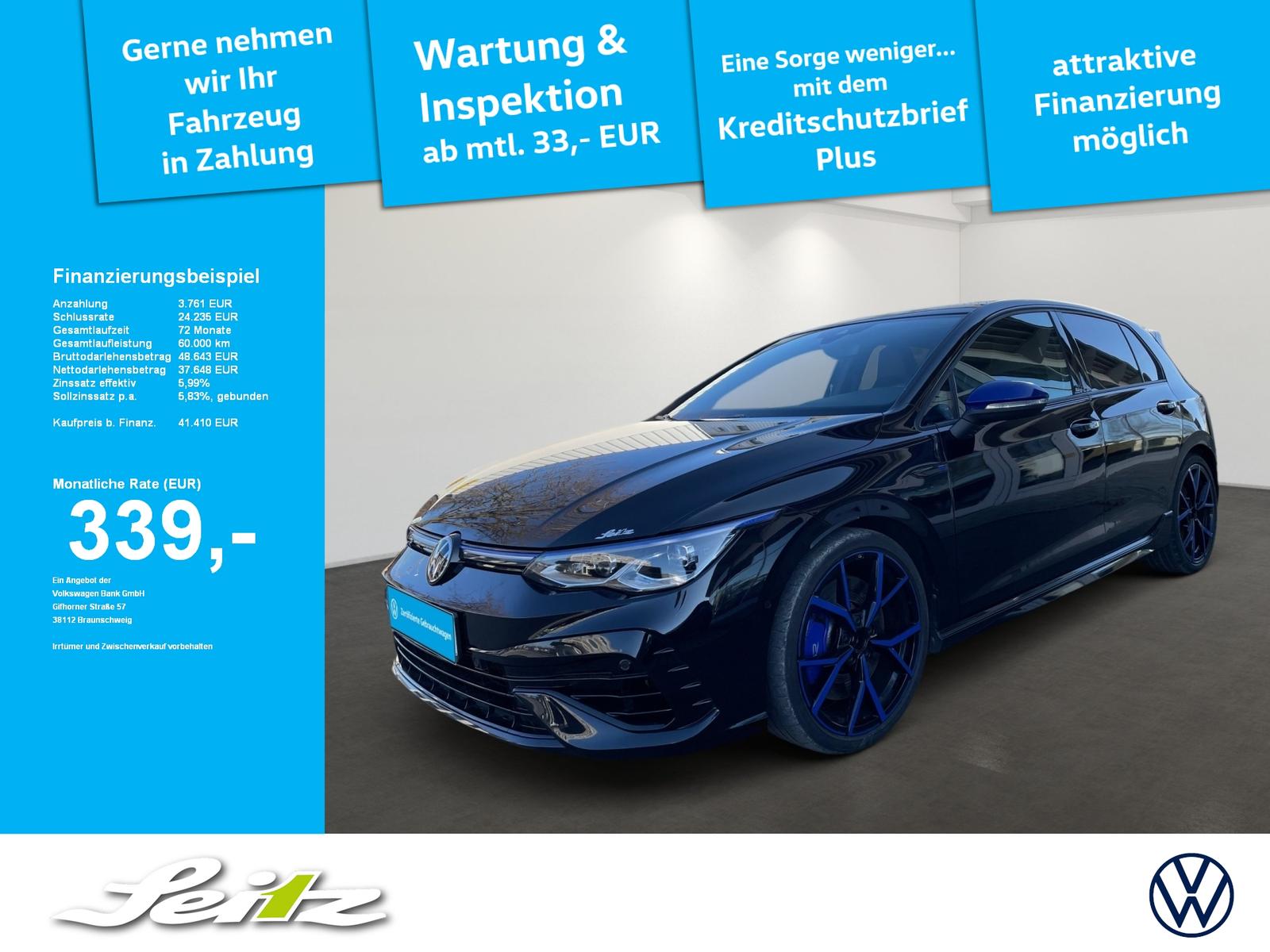 Volkswagen Golf VIII 2.0 TSI 4M R 20 Years *MATRIX*KAMERA*N
