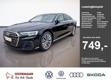 Audi Leasingangebot: Audi A8 50TDI 286PS QUATTRO B&O.MATRIX.KAMERA.SHZG