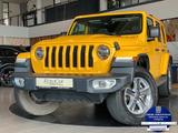 Jeep Wrangler 2.0 T-GDI Unlimited Sahara Navi LED Kam - Jeep Wrangler mit Benzin-Antrieb: Leder, Geländewagen, Klimaanlage