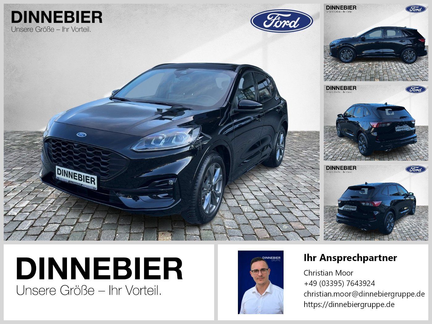 Ford KUGA ST-Line X LED+AHK+Glasdach+Kamera+SHZ