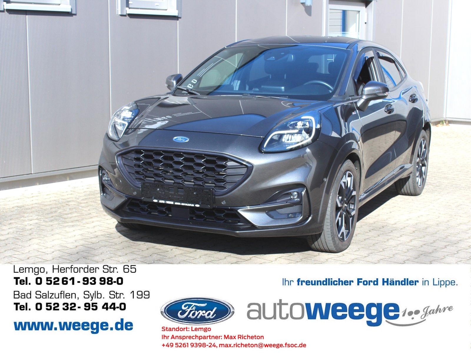 Fahrzeugabbildung Ford Puma ST-Line X 1,0 EcoBoost Mild Hybrid