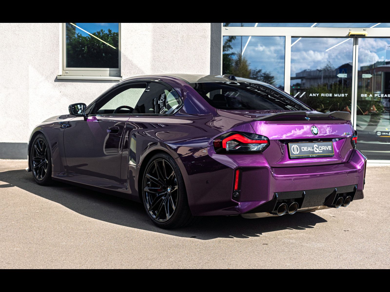 BMW M2 °TWILIGHT PURPLE°CARBON°PLUS PACK°BUCKET°HK imagem 3