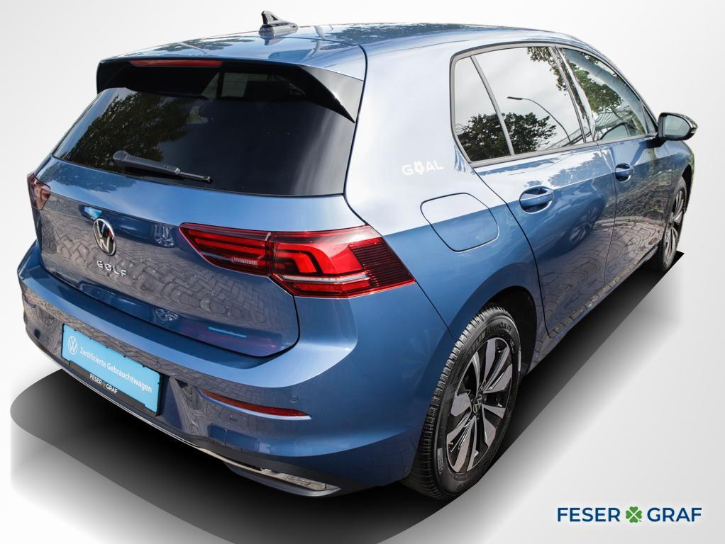 Volkswagen Golf 8 1.5 TSI Goal ACC AHK LED+ Navi RüKa Sitzh, миниатюра 2
